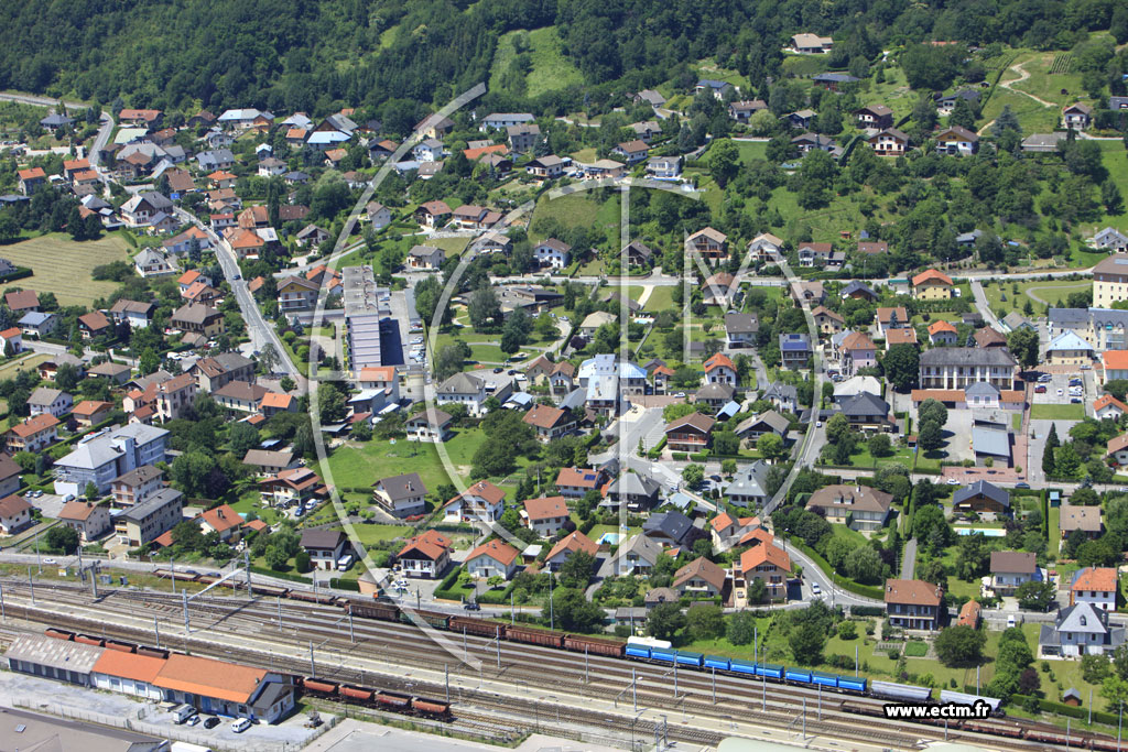 Photo arienne de Albertville (Chemin des Galibouds)