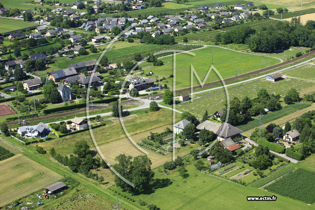 Photo arienne de Saint-Jean-de-La-Porte