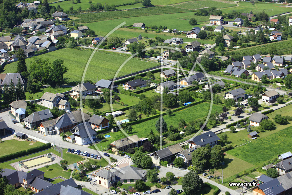 Photo arienne de Saint-Jean-de-La-Porte