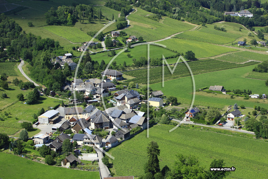 Photo arienne de Saint-Jean-de-La-Porte