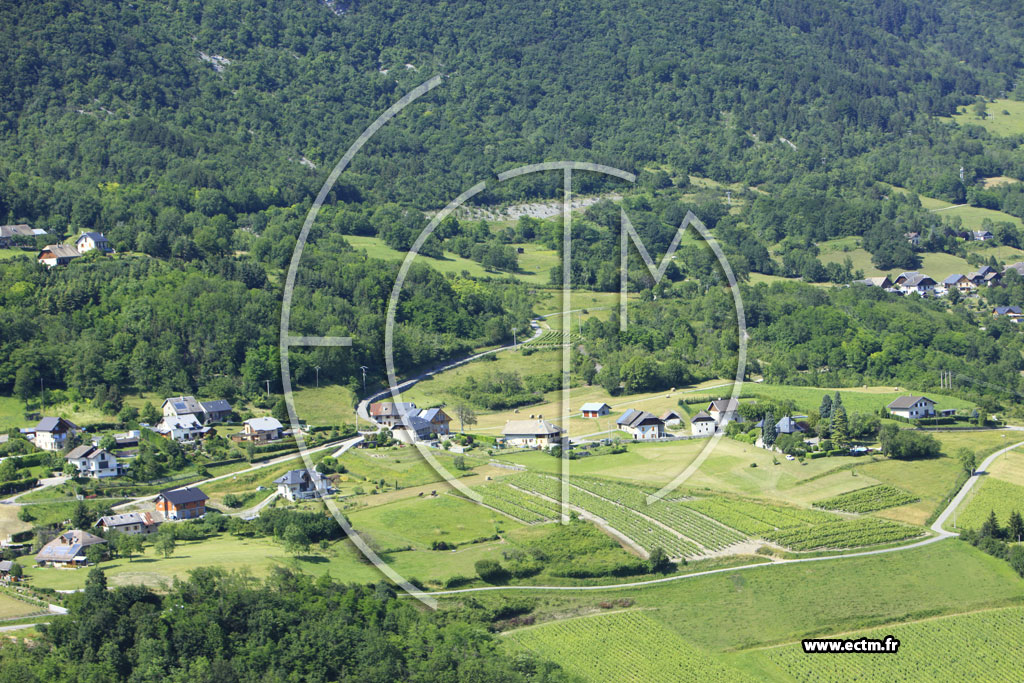 Photo arienne de Saint-Jean-de-La-Porte (Les Grangettes)