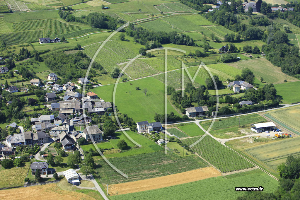 Photo arienne de Saint-Jean-de-La-Porte (Saint-Ral)