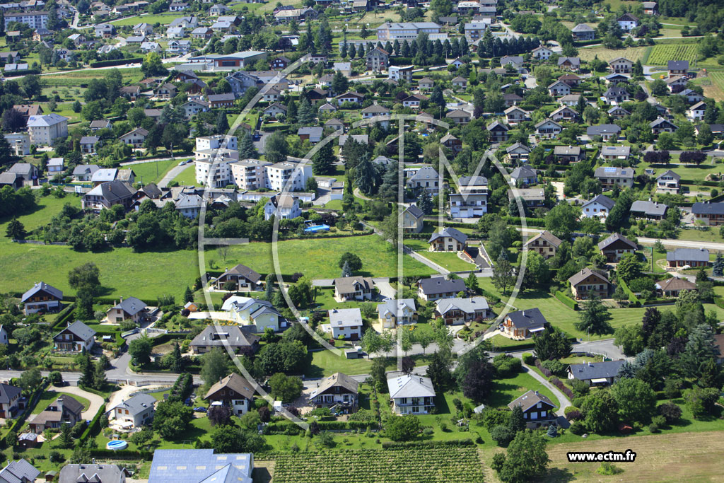 Photo arienne de Saint-Pierre-d'Albigny