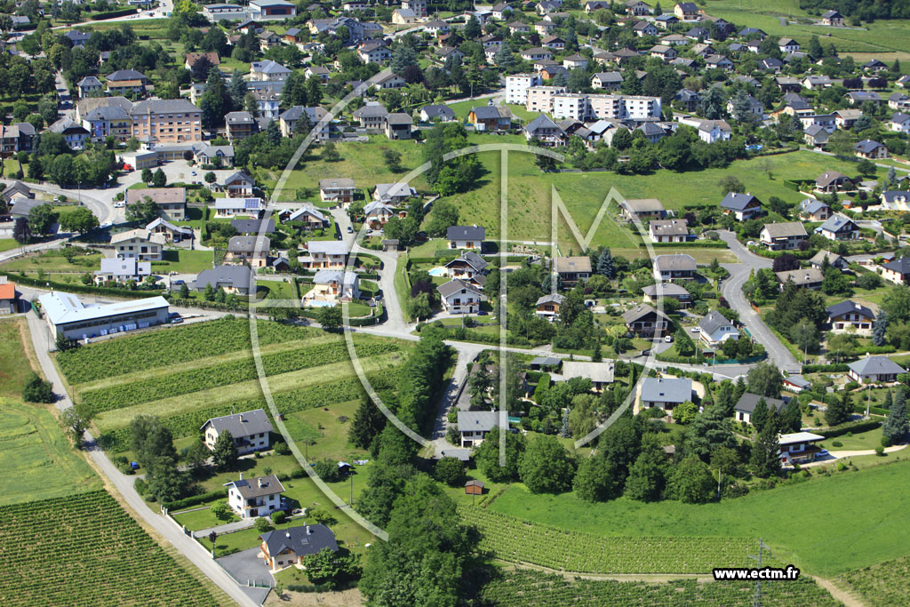 Photo arienne de Saint-Pierre-d'Albigny