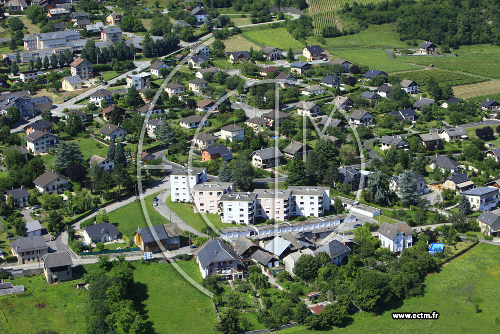 Photo arienne de Saint-Pierre-d'Albigny