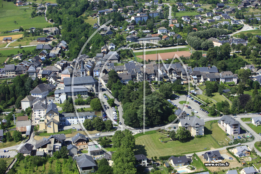 Photo arienne de Saint-Pierre-d'Albigny