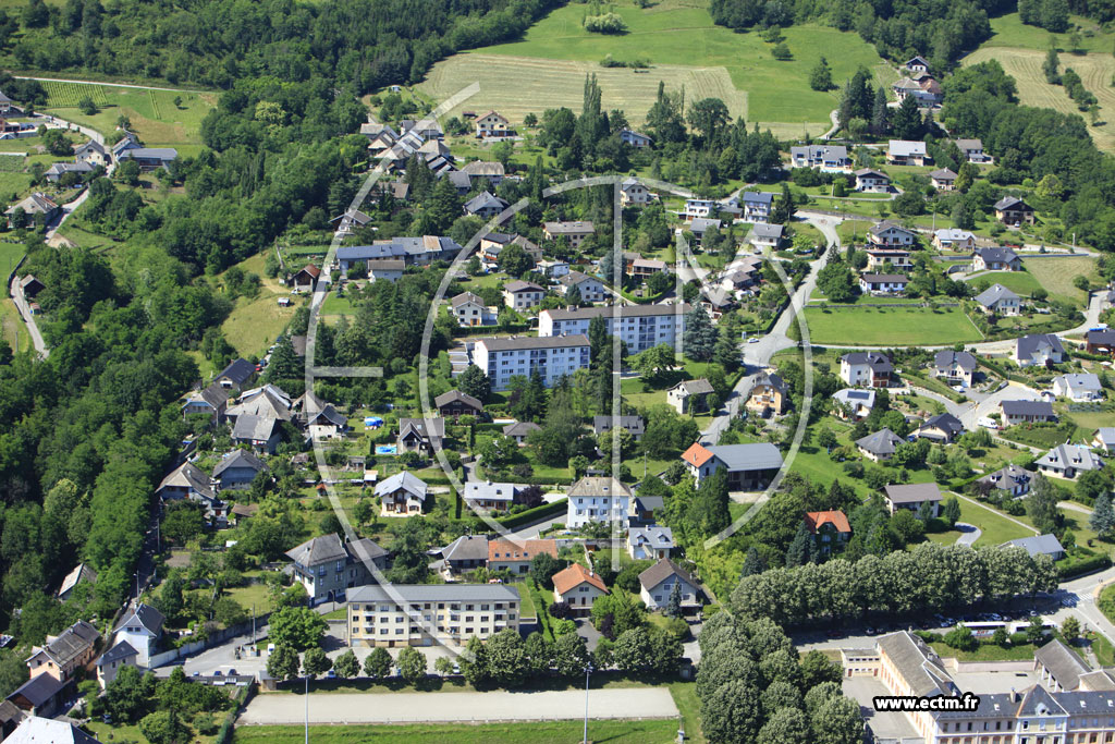 Photo arienne de Saint-Pierre-d'Albigny