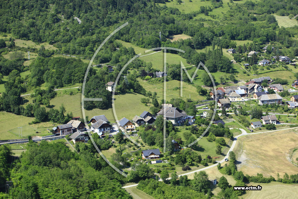 Photo arienne de Saint-Pierre-d'Albigny (Les Garniers)