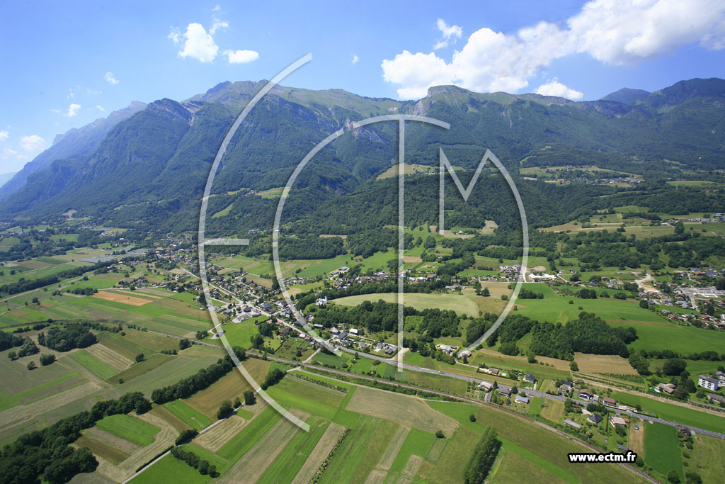 Photo arienne de Saint-Vital