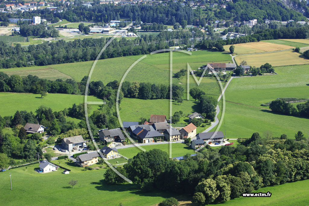 Photo arienne de Sainte-Hlne-du-Lac (La Remarde)