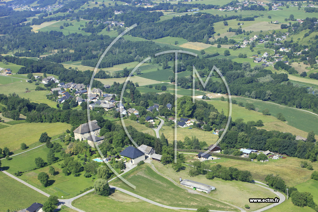 Photo arienne de Saint-Pierre-de-Soucy