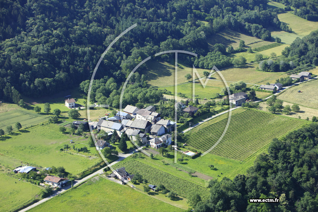 Photo arienne de Saint-Pierre-de-Soucy (Villard Prin)