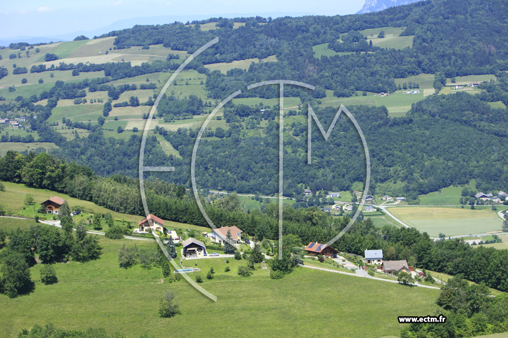 Photo arienne de Arvillard