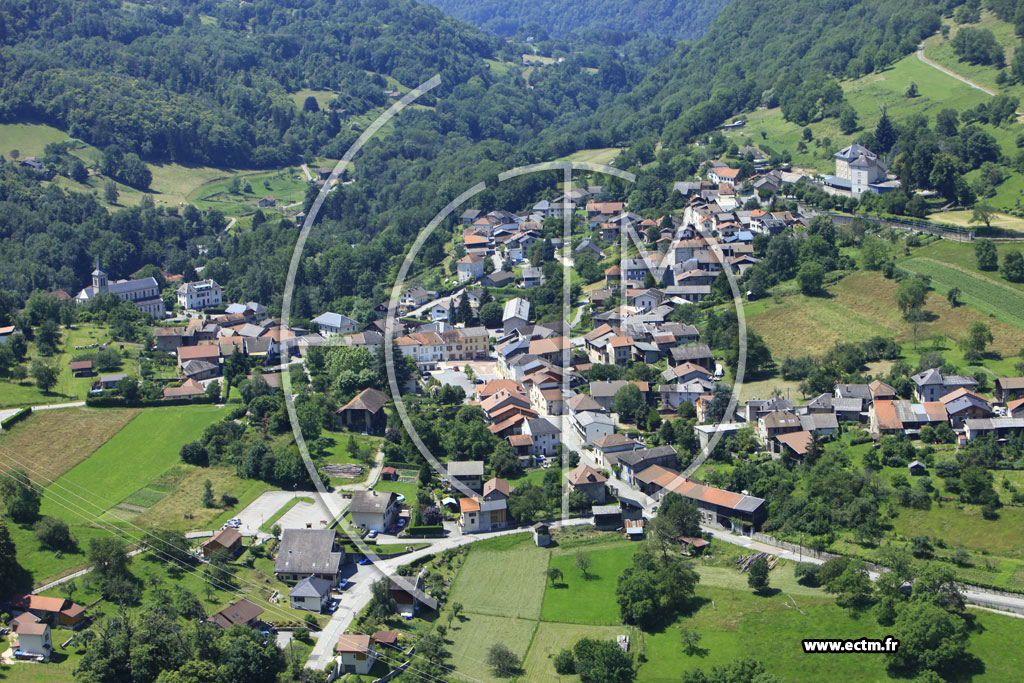 Photo arienne de Arvillard