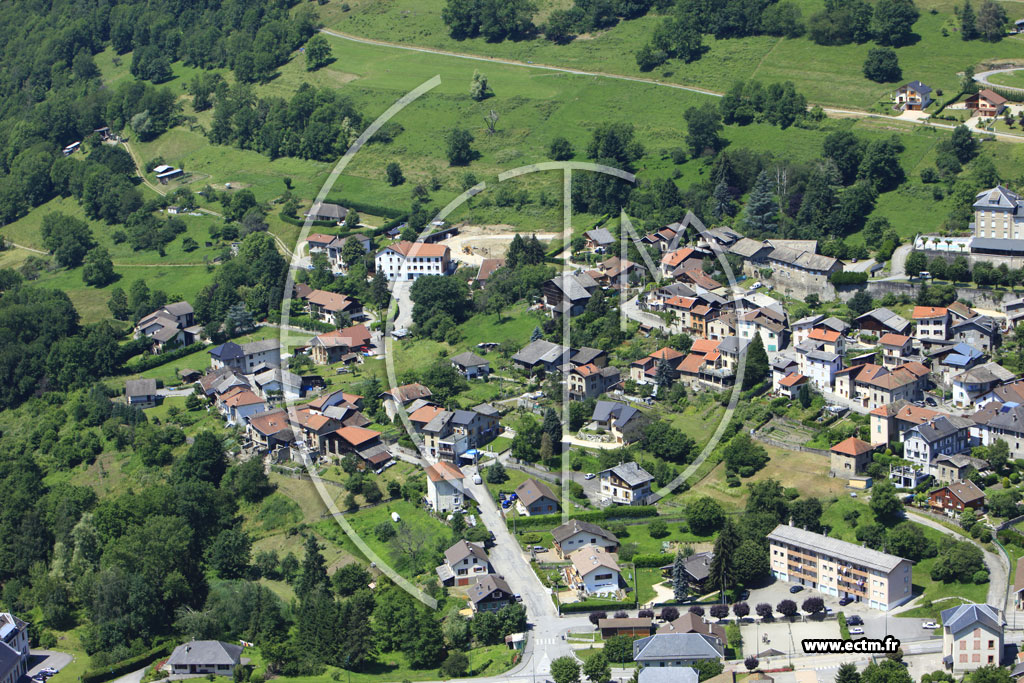 Photo arienne de Arvillard