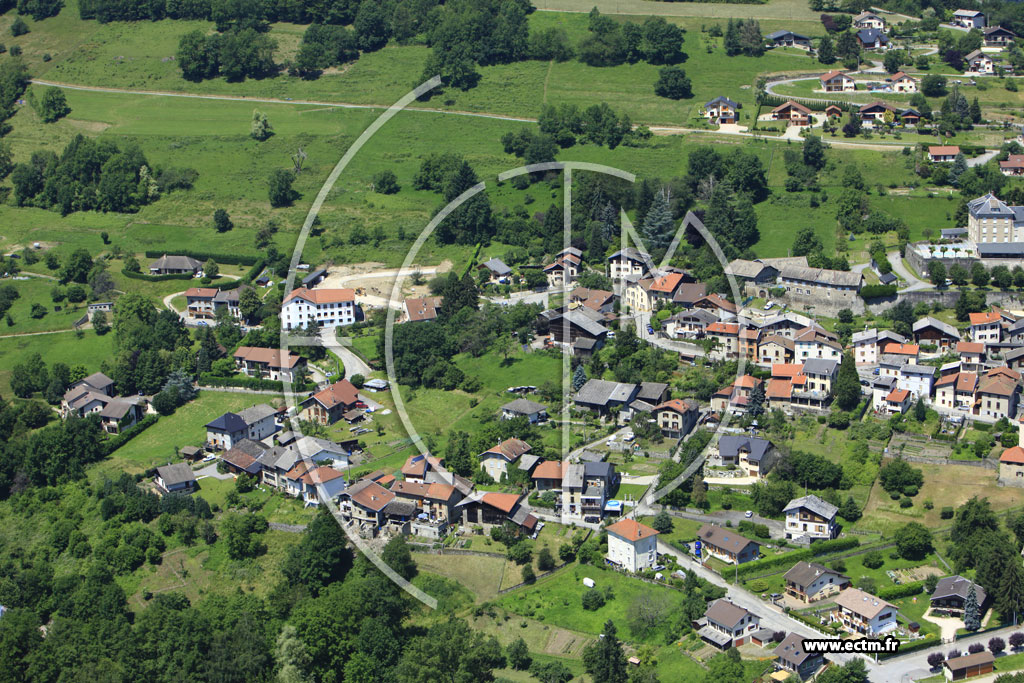 Photo arienne de Arvillard