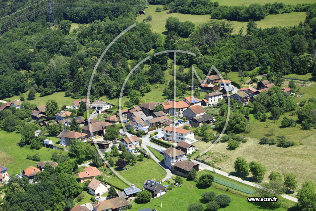 Photo arienne de Saint-Maximin (Les Bretonnires)