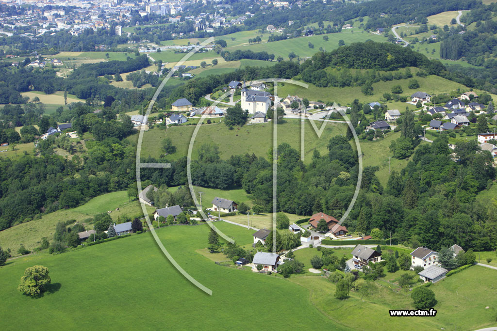 Photo arienne de Saint-Cassin (Grignon)