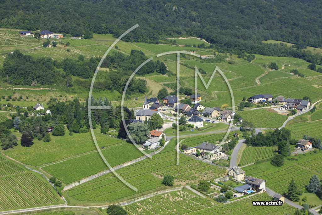Photo arienne de Apremont