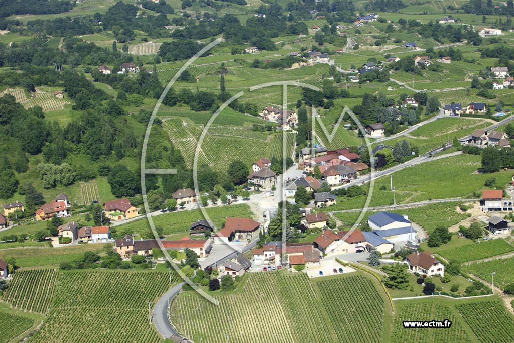 Photo arienne de Les Marches (Saint-Andr)