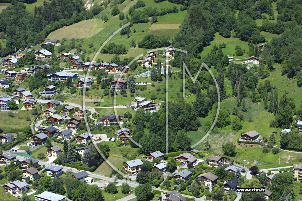 Photo arienne de Bourg-Saint-Maurice (La Rosire)