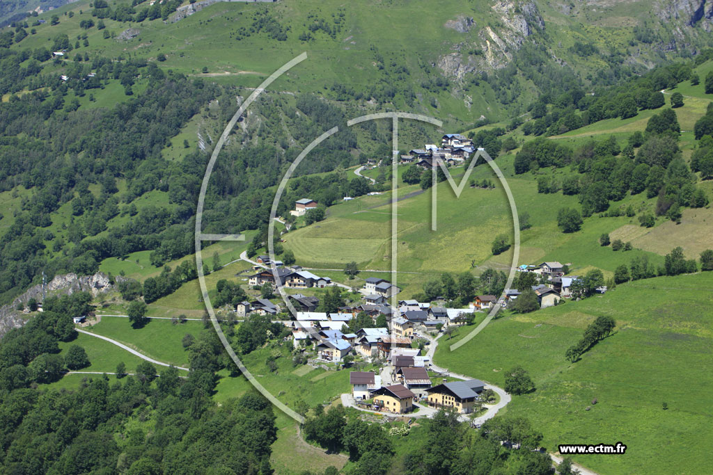 Photo arienne de Bourg-Saint-Maurice (Les Echines)