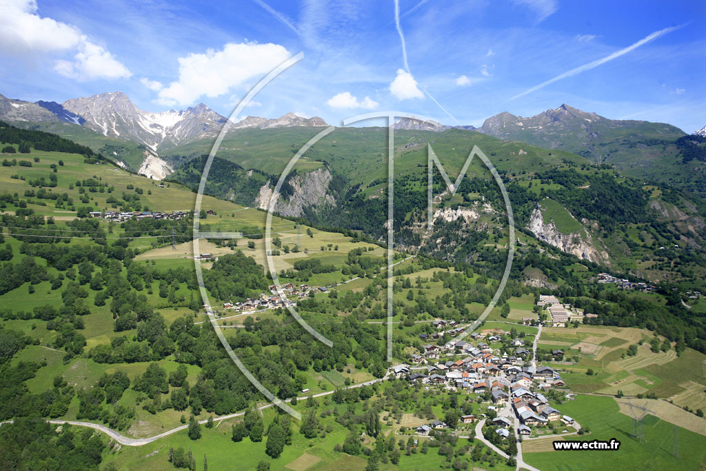 Photo arienne de Bourg-Saint-Maurice (Vulmix)