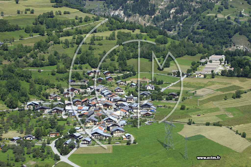 Photo arienne de Bourg-Saint-Maurice (Vulmix)