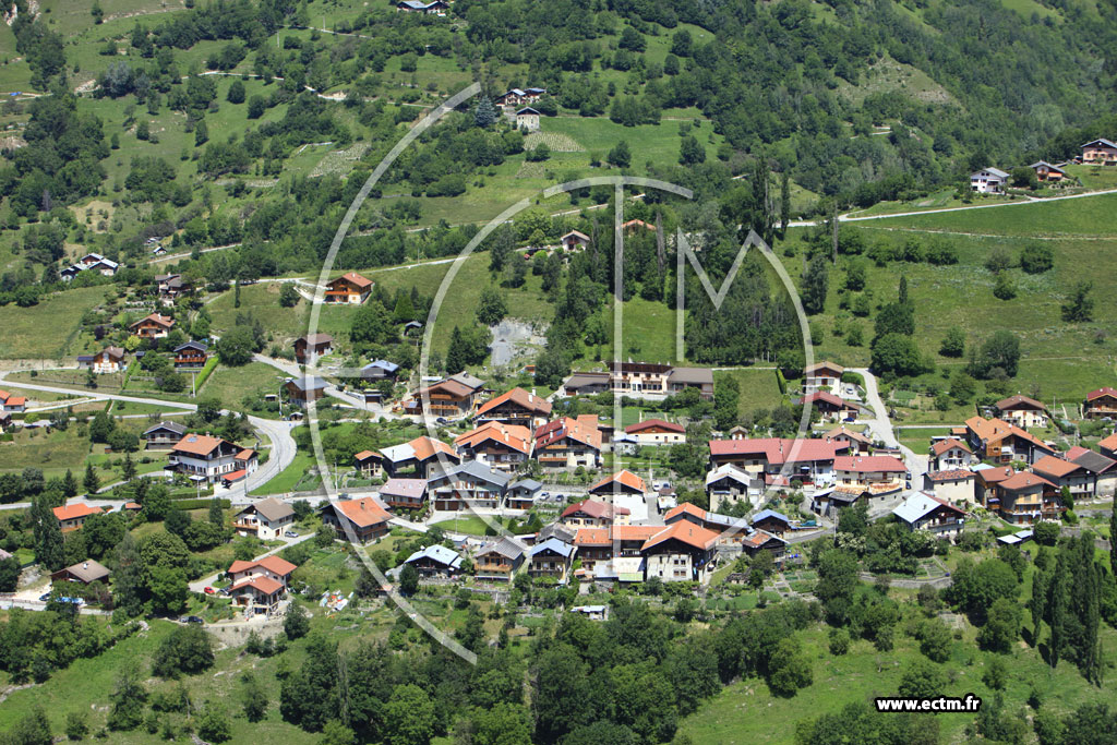 Photo arienne de La Cte-d'Aime (Le Villard)