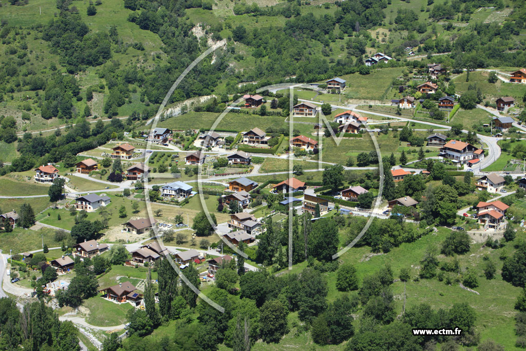 Photo arienne de La Cte-d'Aime (Le Villard)