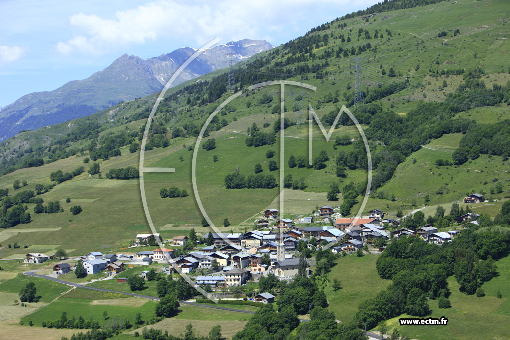 Photo arienne de Les Chapelles