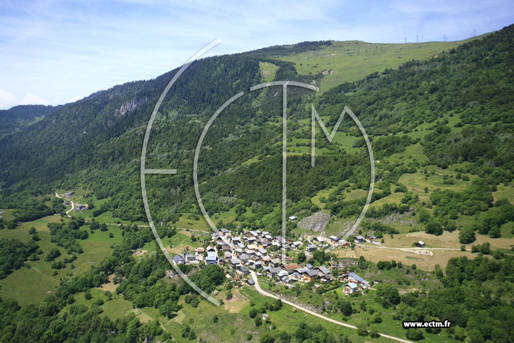 Photo arienne de Montgirod