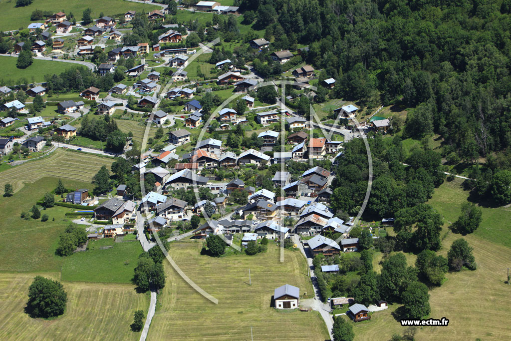 Photo arienne de Sez (Villard Dessous)