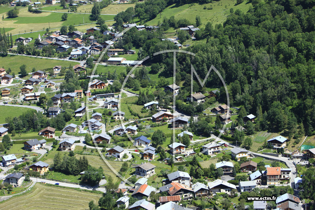 Photo arienne de Sez (Villard Dessous)