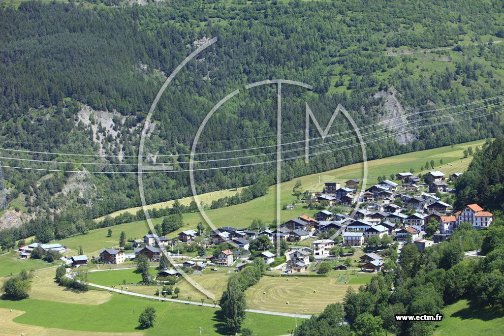 Photo arienne de Sez (Villard Dessus)