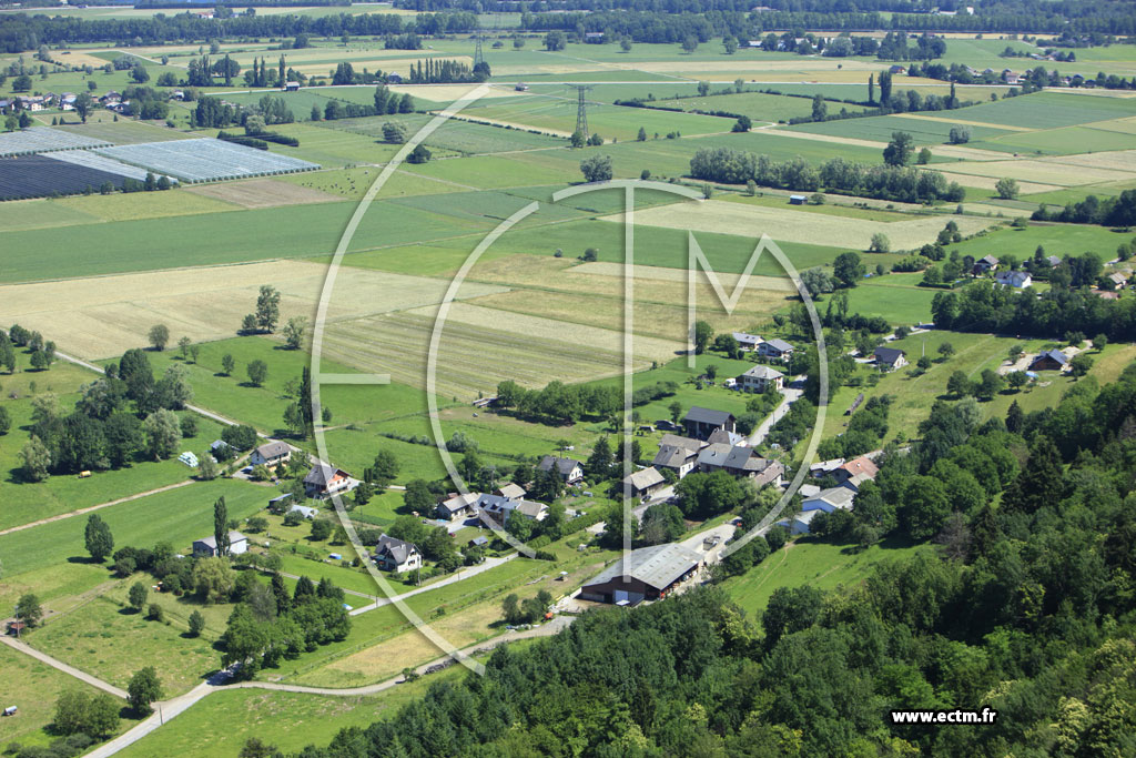 Photo arienne de Chamoux-sur-Gelon (Premier Berre)