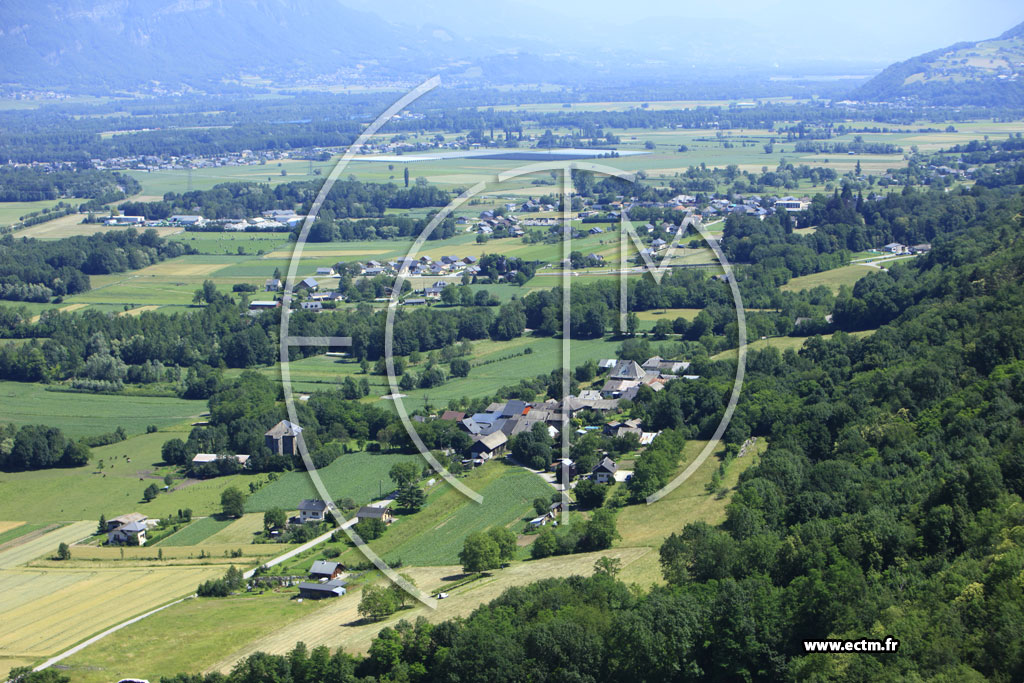 Photo arienne de Chamoux-sur-Gelon (Villard-Dizier)