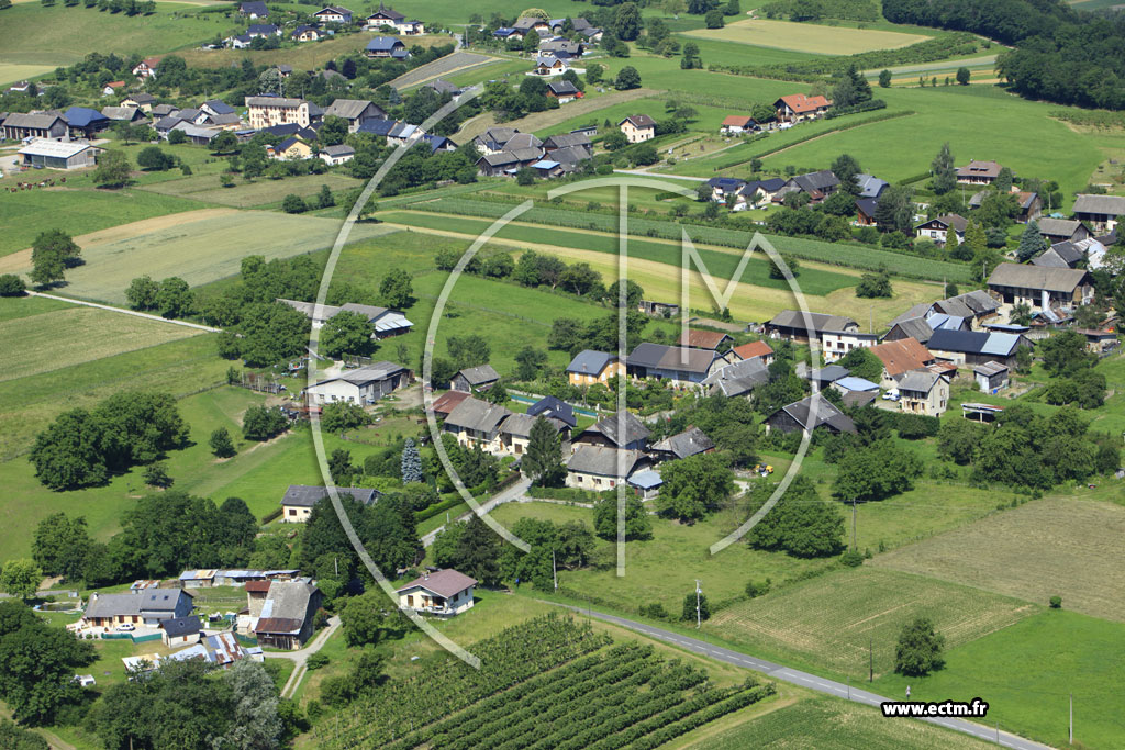 Photo arienne de Coise-Saint-Jean-Pied-Gauthier (Le Villaret)