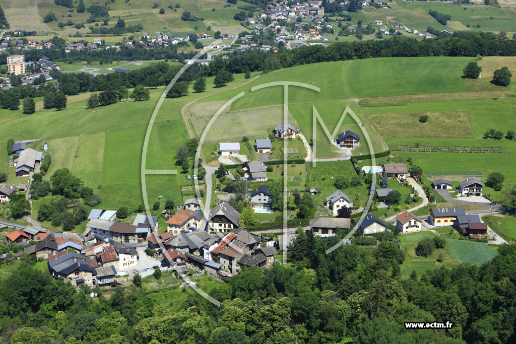 Photo arienne de Etable (Le Villaret)