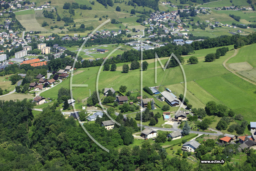 Photo arienne de Etable (Le Villaret)