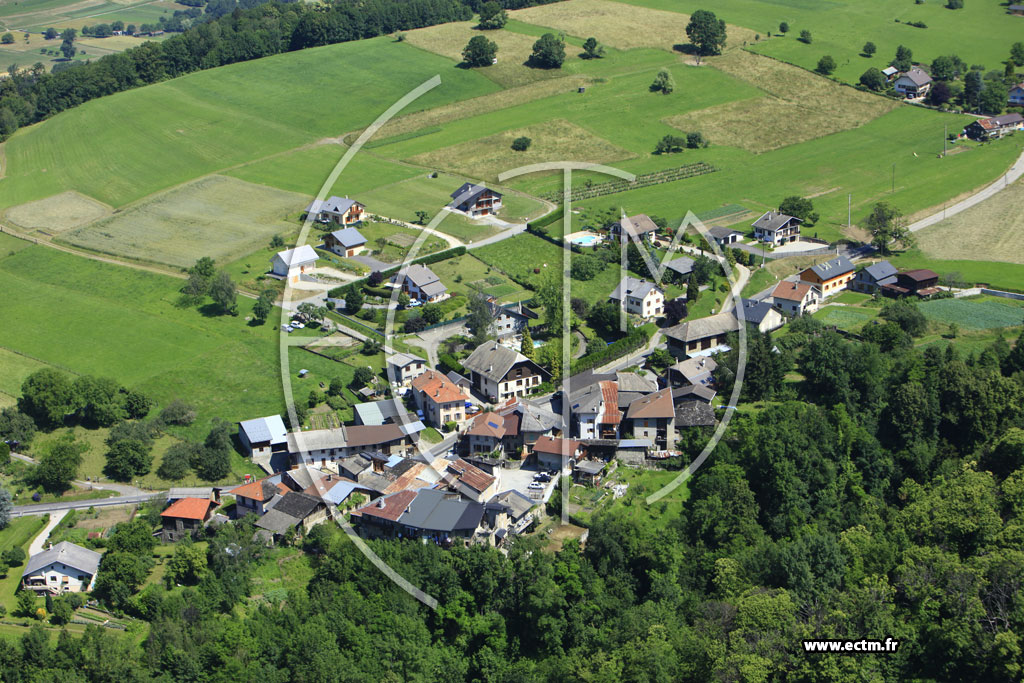 Photo arienne de Etable (Le Villaret)
