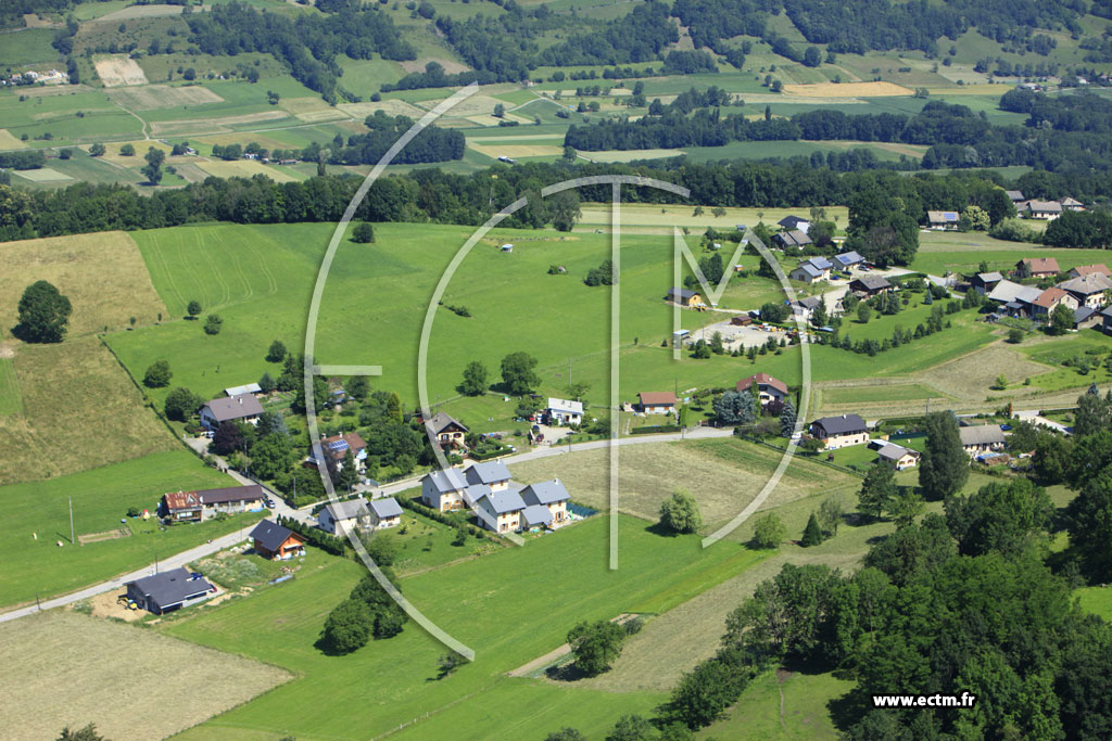 Photo arienne de Etable (Les Granges)