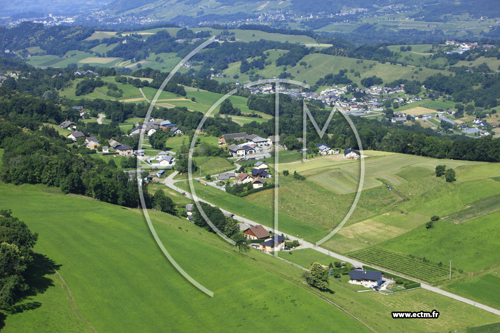 Photo arienne de Hauteville (Villard Lamard)