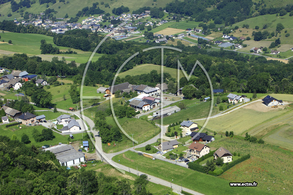 Photo arienne de Hauteville (Villard Lamard)
