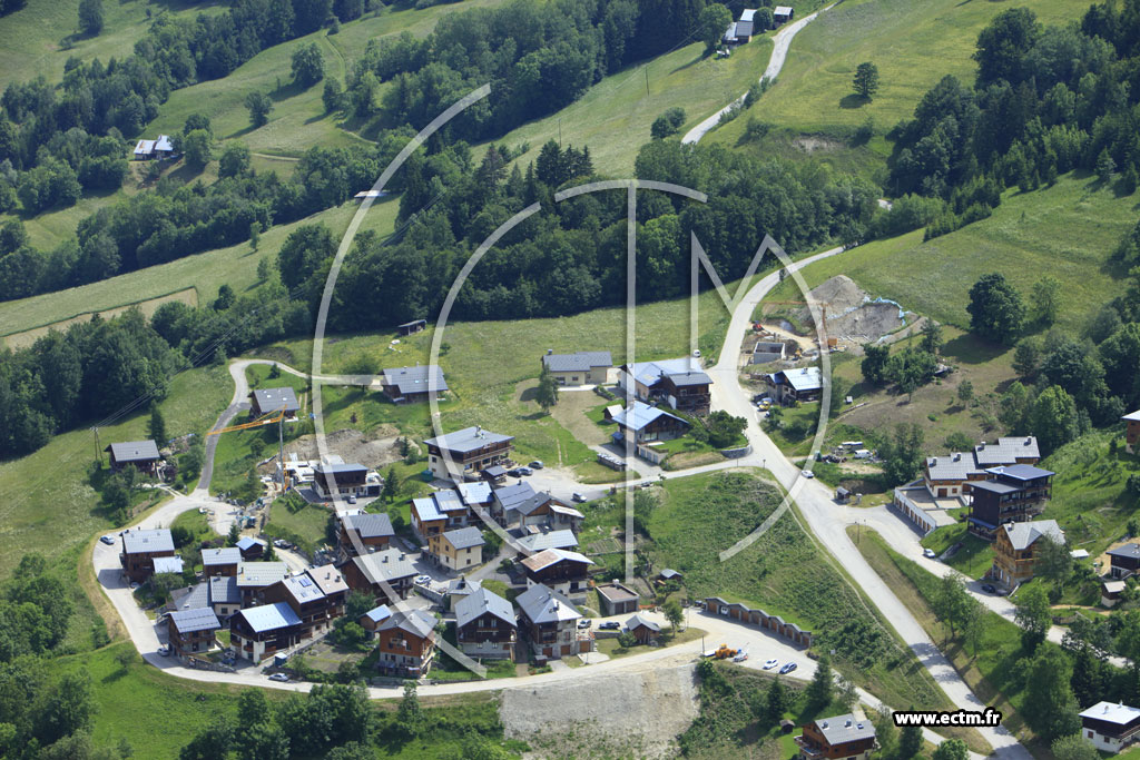 Photo arienne de Les Avanchers-Valmorel (La Charmette)