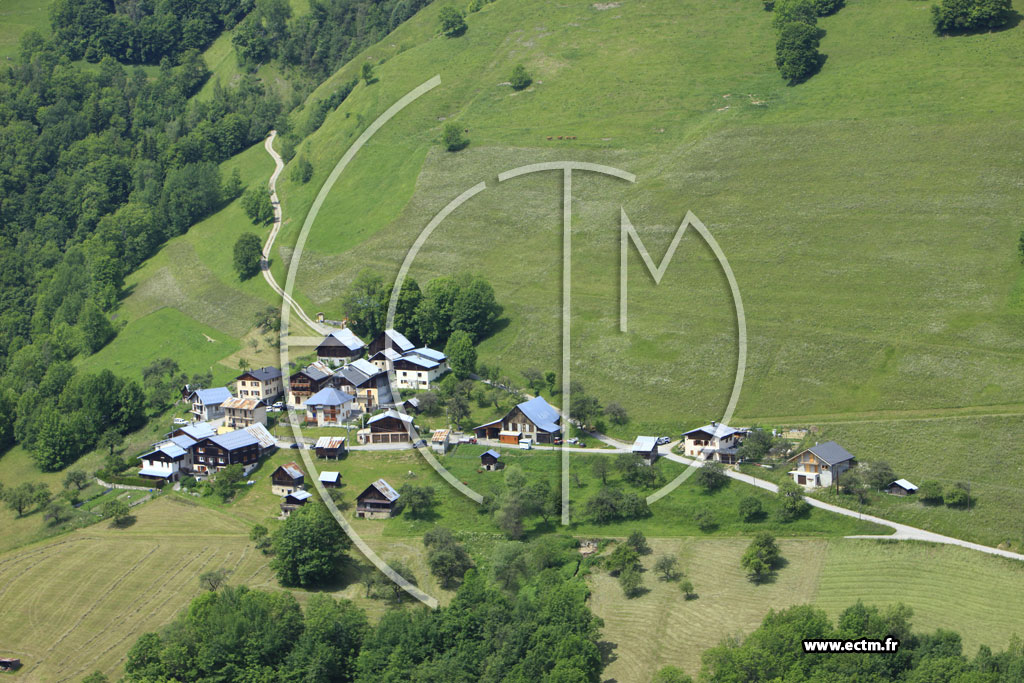 Photo arienne de Les Avanchers-Valmorel (Lancheverne)