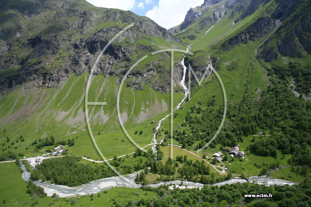Photo arienne de Champagny-en-Vanoise (Le Laisonnay d'en Haut)