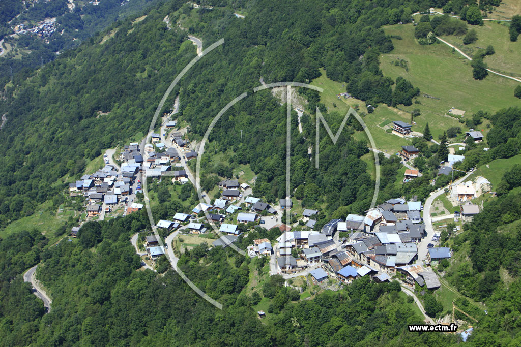 Photo arienne de Montagny (Le Villard)