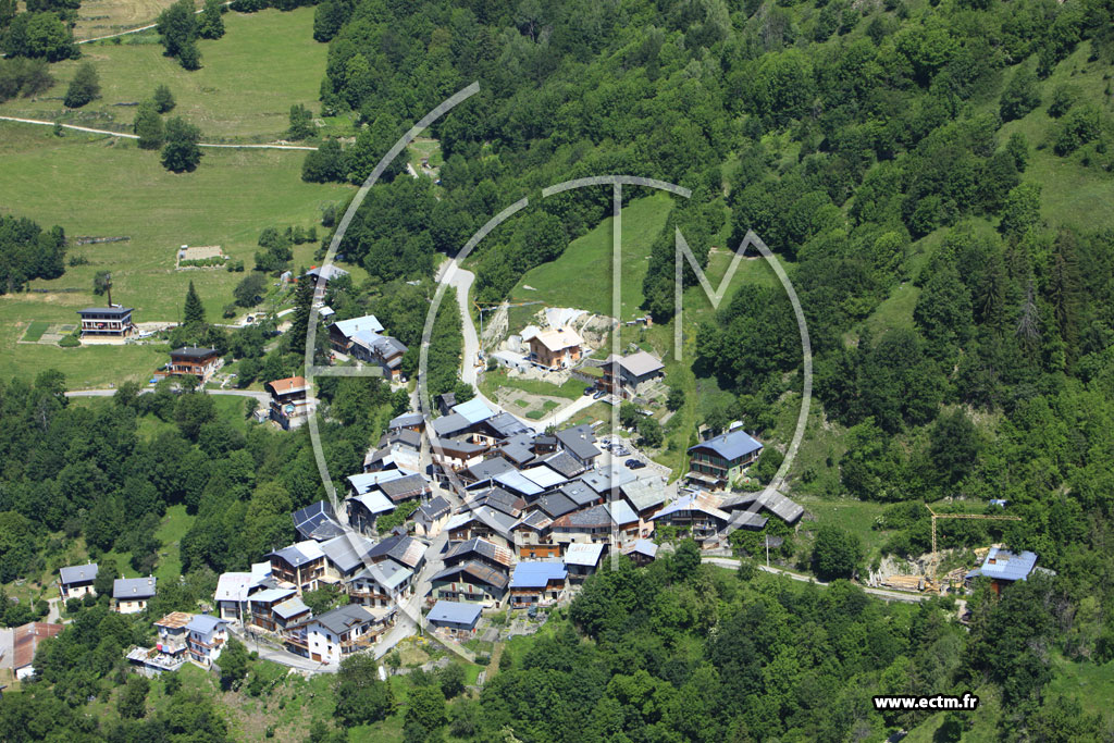 Photo arienne de Montagny (Le Villard)