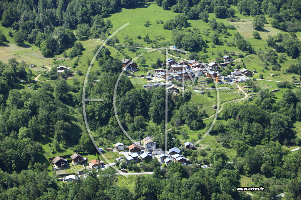 Photo arienne de Saint-Bon-Tarentaise (Le Buisson)